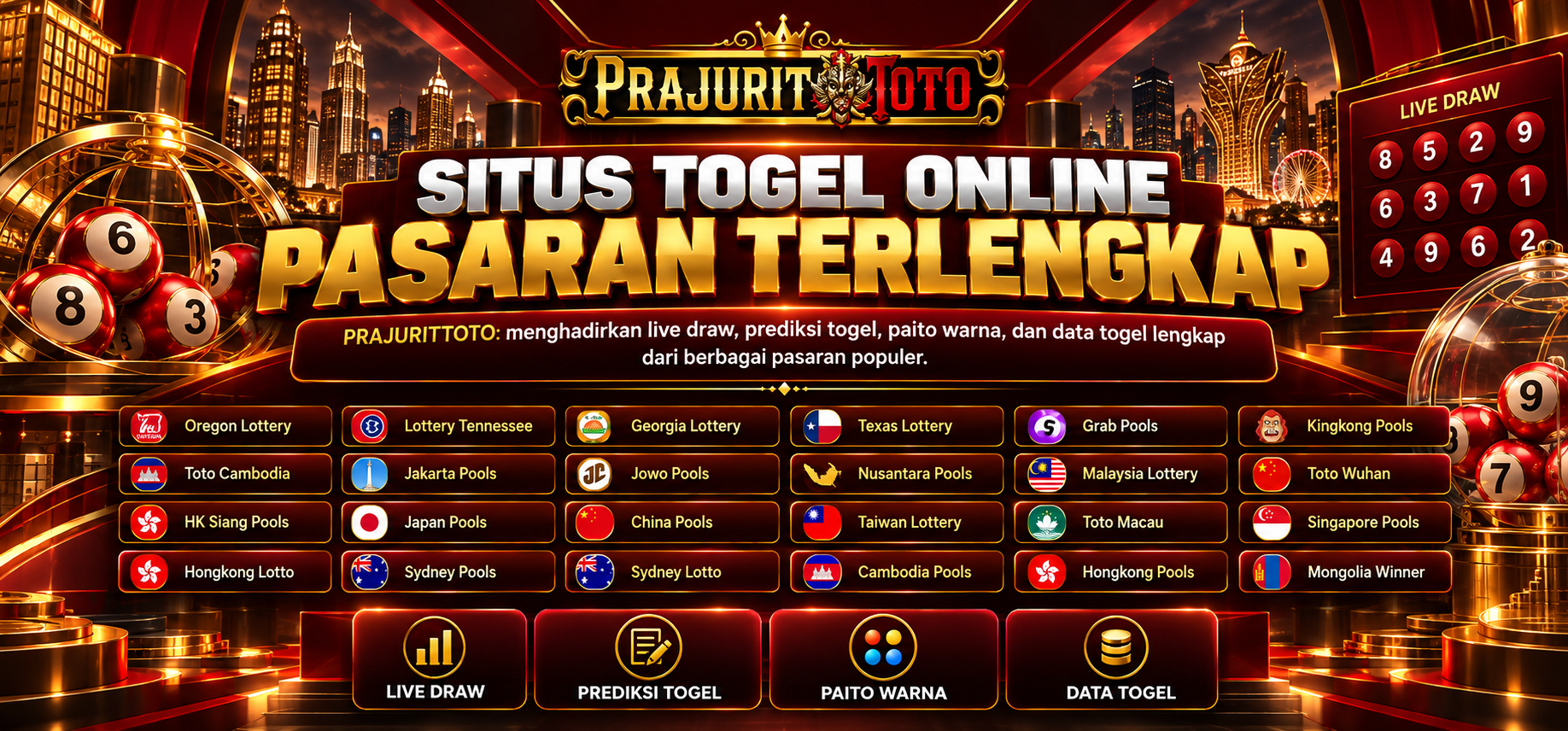 Pasaran Togel Terlengkap